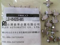 PISCO極小型接頭-倒鈎型直通接頭LB0425-M5