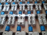 德國FESTO空氣調理組合,三點組合二聯件FRC-3/8-D-MINI金屬結構